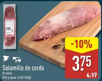 Solomillo De Cerdo