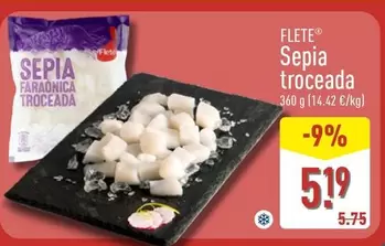 flete - Sepia Troceada