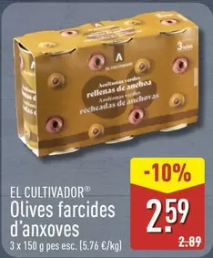 El Cultivador - Olives Farcides D'anxoves