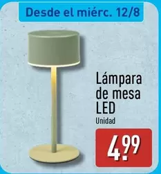 Lampara De Mesa Led