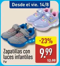 Zapatillas Con Luces Infantiles