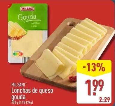 Milsani - Lonchas De Queso Gouda