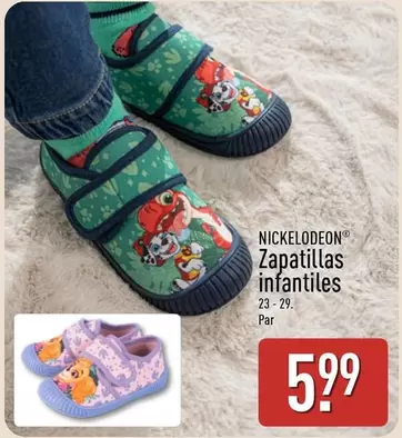 Nickelodeon - Zapatillas Infantiles
