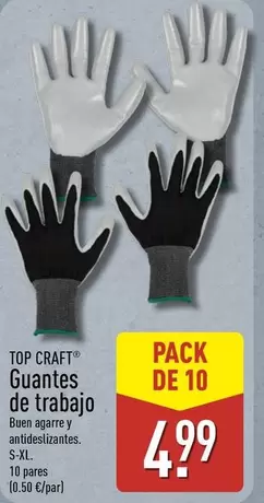 Top Craft - Guantes De Trabajo