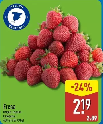 origen - Fresa