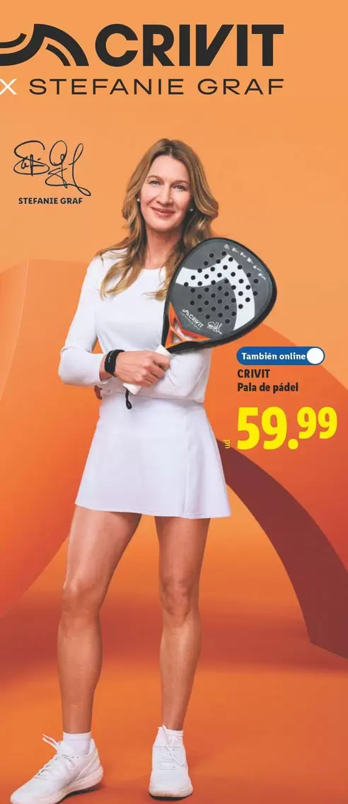 Crivit - Pala De Padel