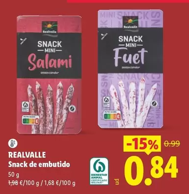 Realvalle - Snack De Embutido