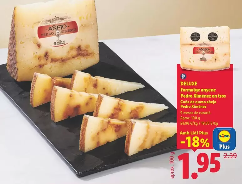 Deluxe - Cuna De Queso Anejo Pedro Ximenez
