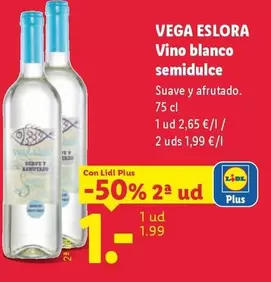 Vega Eslora - Vino Blanco Semidulce