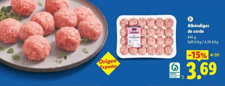Albóndigas De Cerdo