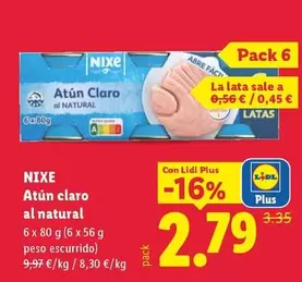 Nixe - Atun Claro Al Natural