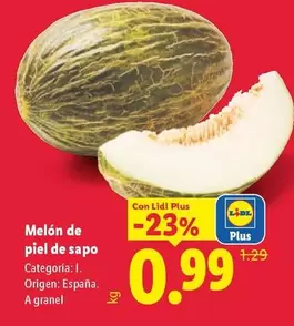 Melon De Piel De Sapo