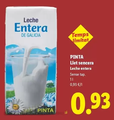Pinta - Llet Sencera
