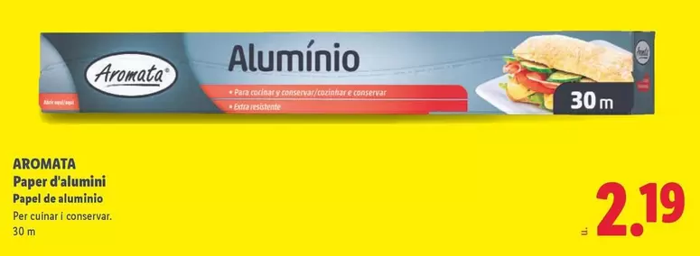 Aromata - Papel De Aluminio