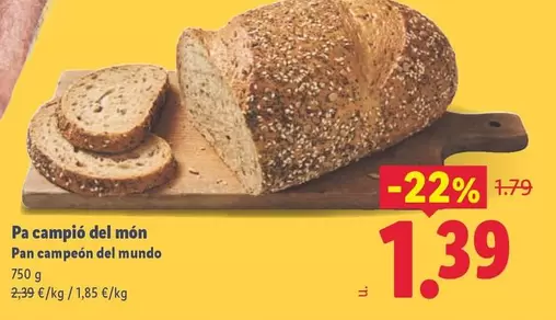 Pan Campio Del Mundo
