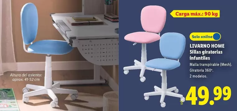 Livarno Home - Sillas Giratorias Infantiles
