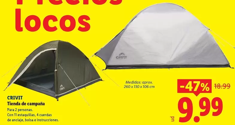 Crivit - Tienda De Campana