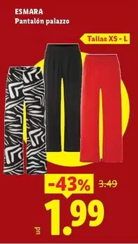 Esmara - Pantalón Palazzo