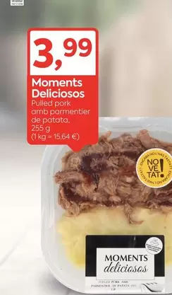 Moments - Pulled Park Amb Parmentier De Patata
