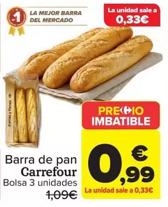 Carrefour - Barra De Pan