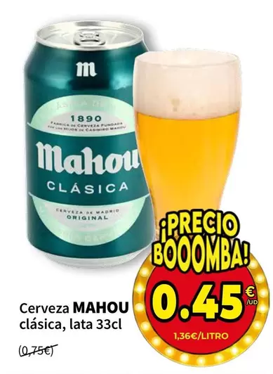 Mahou - Cerveza Clasica