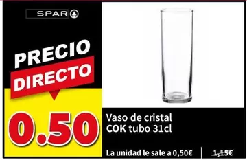 Spar - Vaso De Cristal