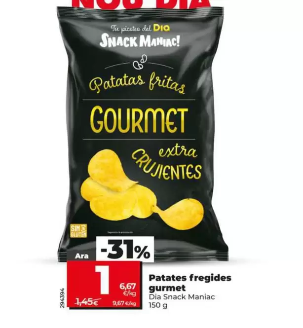Dia Snack Maniac - Patatas Fritas Gourmet