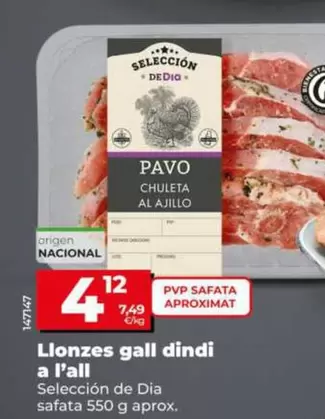 Seleccion De Dia - Chuletas De Pavo Al Ajillo