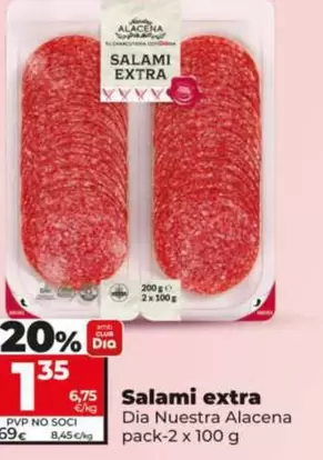 Dia Nuestra Alacena - Salami Extra
