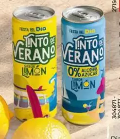 Fiesta Del Dia - Tinto De Verano Sabor Limon/Sin Alcohol