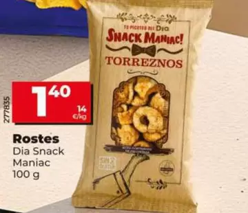 Dia Snack Maniac - Torreznos