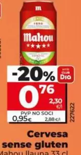 Mahou - Cerveza Sin Gluten
