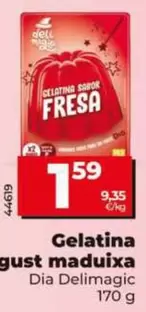 Dia Delimagic - Gelatina Sabor Fresa