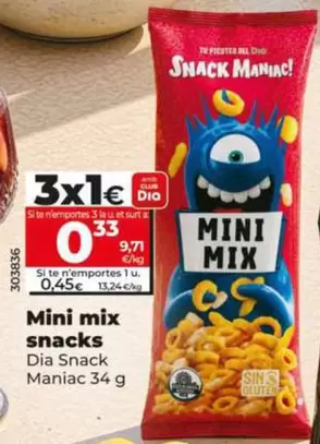 Dia Snack Maniac - Mini Mix Snacks