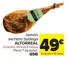 Altorreal - Jamón Serrano Bodega