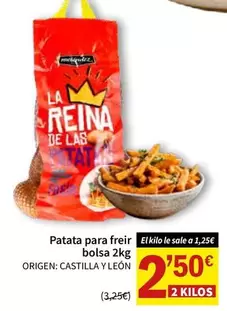 reina - Patata Para Freir Bolsa