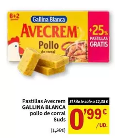 Gallina Blanca - Pastillas Avecrem Pollo De Corral