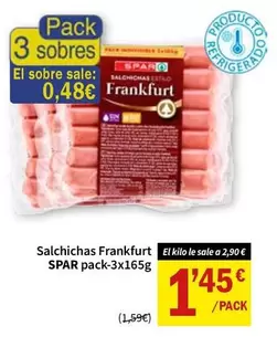 Spar - Salchichas Frankfurt