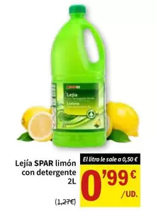 Spar - Lejía Con Detergente