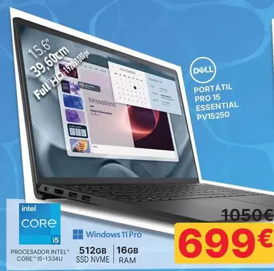 Dell - Procesador Intel Core I5-13434 SSD NVME RAM