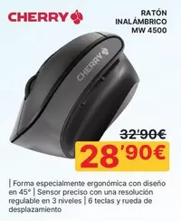 Cherry - Ratón Inalambrico MW 4500