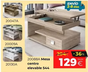 Mesa Centro Elevable 20088A