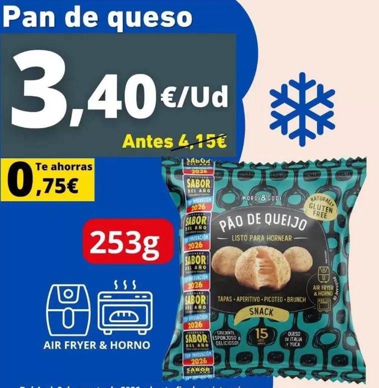 Mordi&Godi - Pao De Queijo