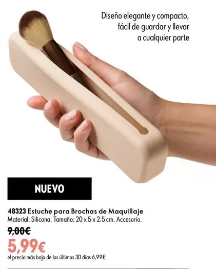 48323 Estuche Para Brochas De Maquillaje