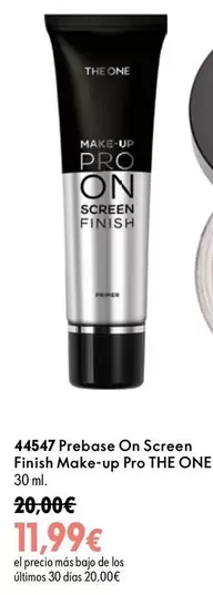 The One - 44547 Prebase On Screen Finish Make-up Pro