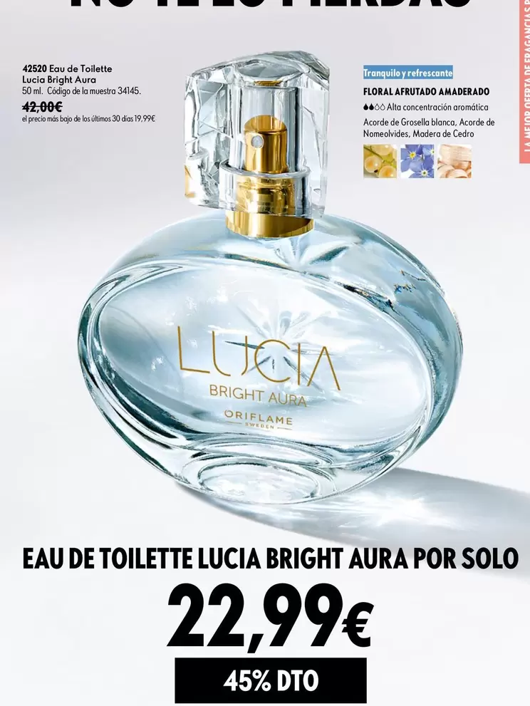 Oriflame - Lucia Bright Eau De Toilette