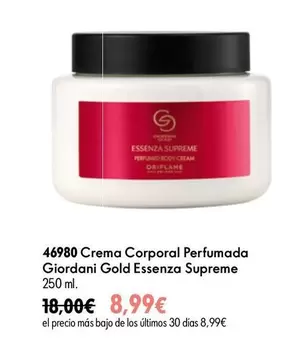 Giordani - Crema Corporal Perfumada Gold Essenza Supreme