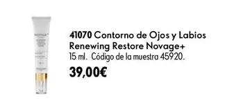 novage - Contorno De Ojos Y Labios