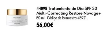 novage - Tratamiento De Día Spf 30 Multi-correcting Restore Novage+