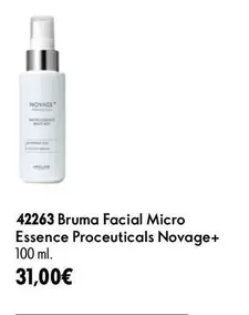 essence - Bruma Facial Micro Essence Proceuticals Novage+